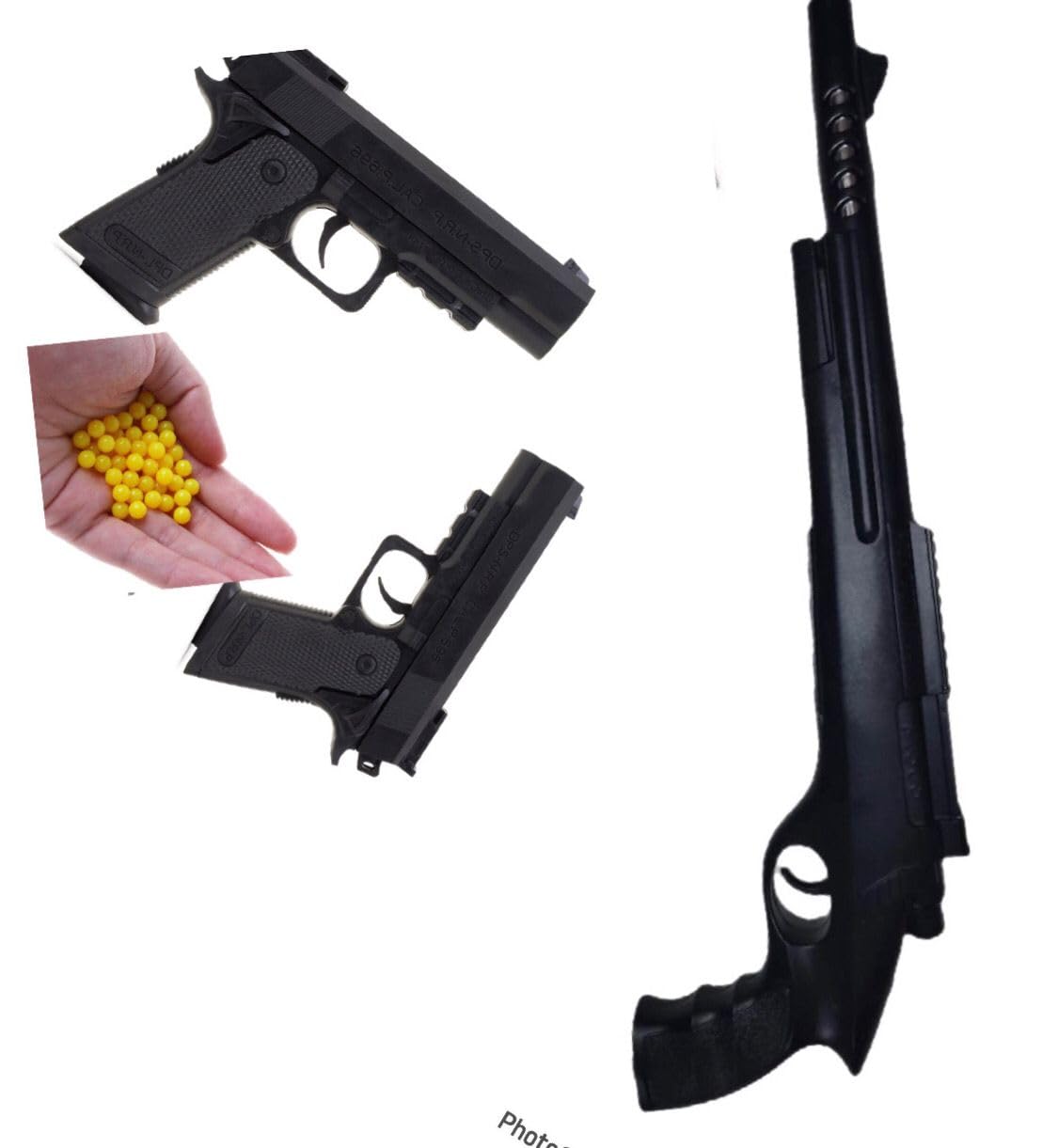 FLUBBLE BUBBLE 308 PACK of 3 ONE BIG and 2 MOUSER SMALL PISTOL TOY GUN with BB BULLETS for KIDS BOYS BIRTHDAY GIFT UNDER RS 499 500 AGE MOUSER GUN TOY SNIPER GUN TOY PUBG GUN TOY (B0B5DL4KNN) Amazon Price History, Amazon Price Tracker