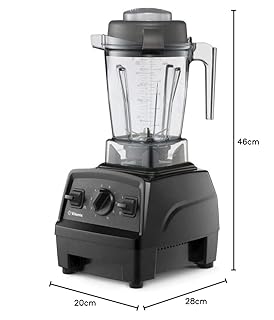 Vitamix Explorian E310 power blender, boccale da 1,4 litri, nero