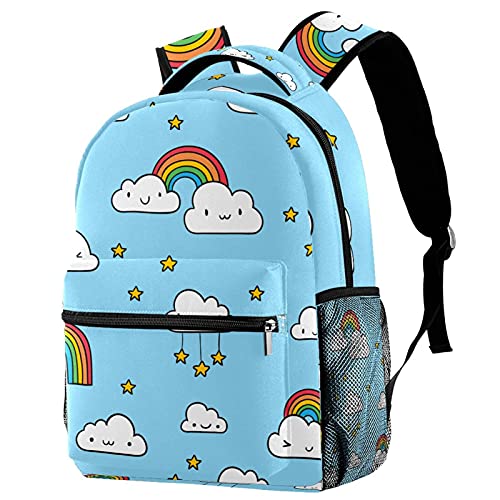 Sac à dos de voyage voyage filles garçons avec porte-bouteille campus