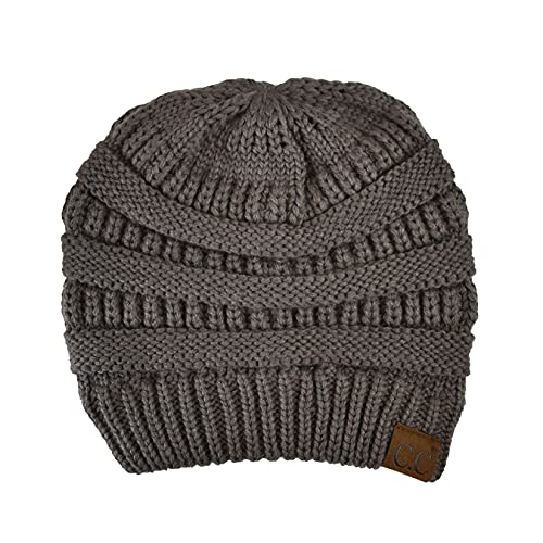 Image of Cambridge Select Thick Slouchy Knit Oversized Beanie Cap Hat