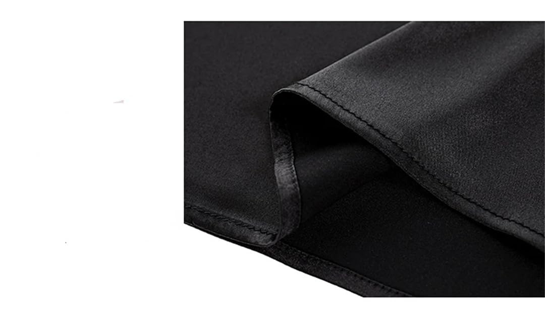 Camicie estive da donna in seta senza maniche canotte larghe