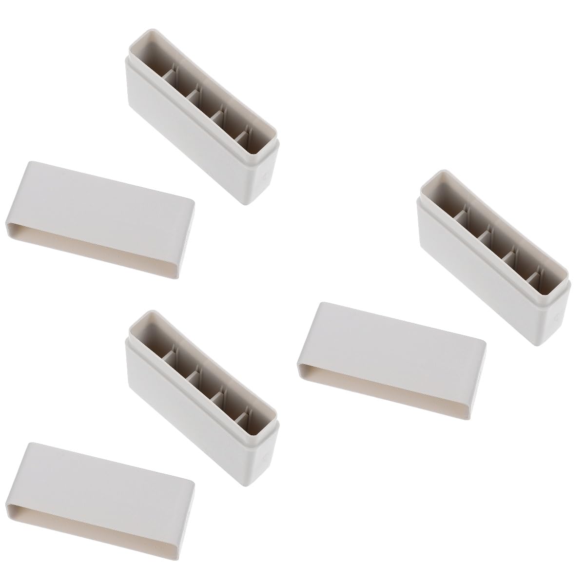 Housoutil 3 Pcs Scientific Lab Freezer Storage Boxes 1.8ml Microcentrifuge Tube Cryogenic Box Vials Samples Organizer