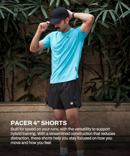Image of TEGO Pacer 4 inch Running Shorts (Unlined) | Men's Lightweight Performance Shorts | 4-Way Stretch | Moisture-Wicking & Quick-Dry | Running Shorts
