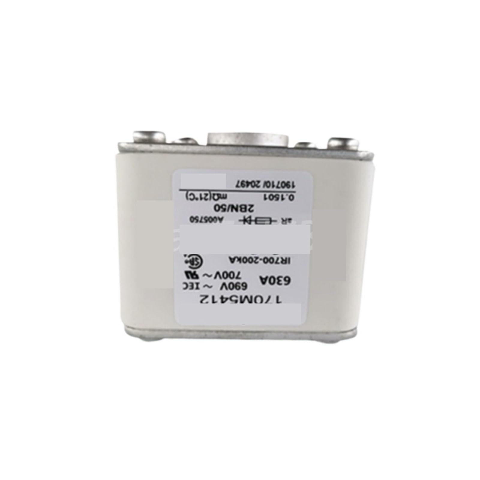 Fusible 170M5412 pour protection de puissance industrielle