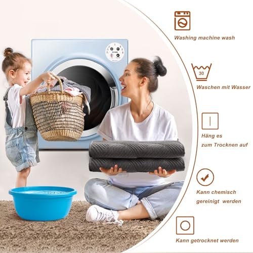 QHAIYYBF Sofabezug rutschfeste Couch überzug Sofadecke,Sofa Sitzkissenbezug,Sofaschutz1 2 3 4-Seater L Shape Sofaschoner, Neue Universelle rutschfeste Sofa Überwurf für Wohnzimmer