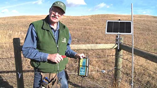 Suner Power 10 Watt Solar Panel Powered Charger Kit + + Tubular Mount Bracket For Automatic Gate Opener, Electrical Fence, Etc #TOP5