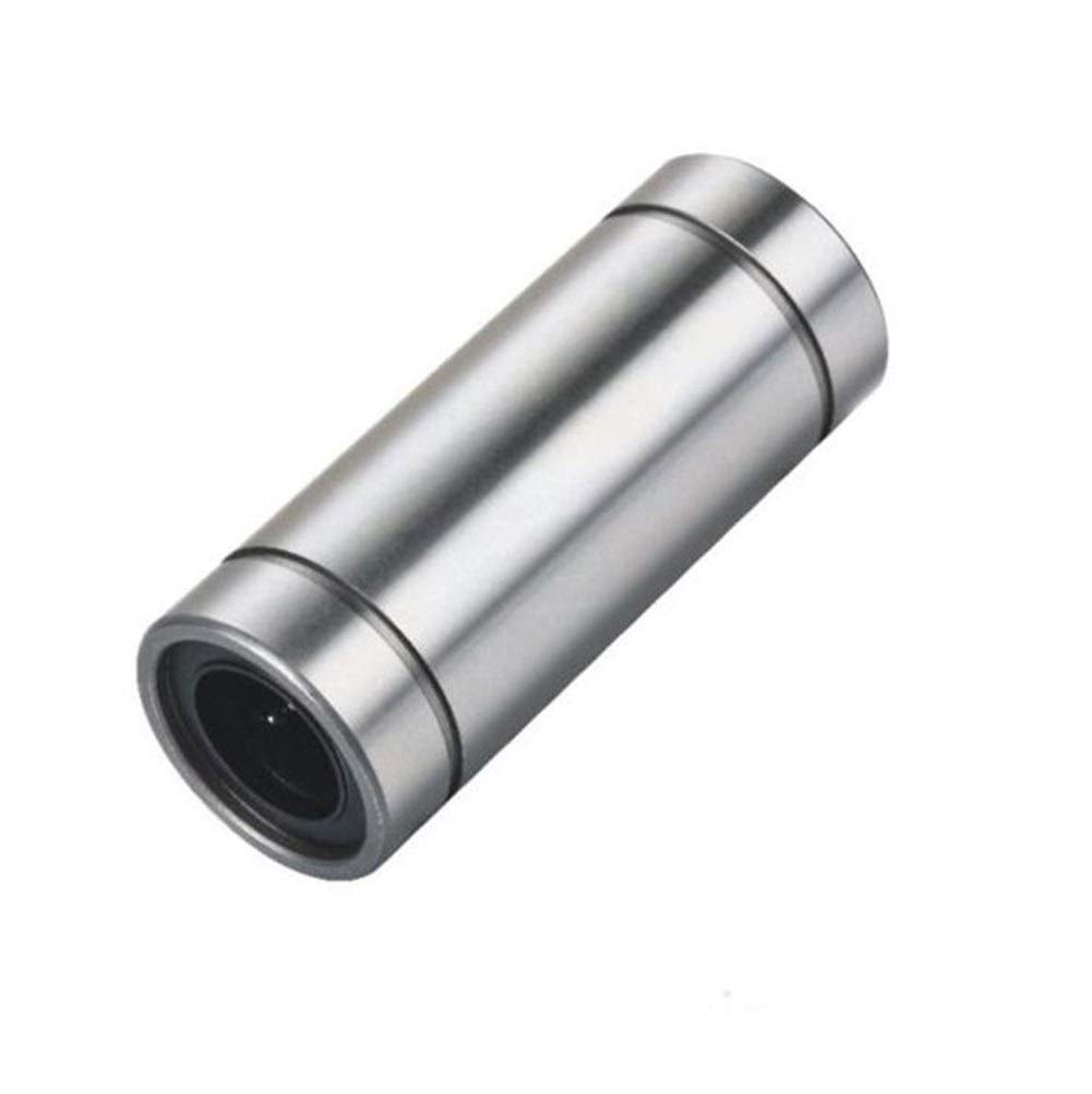 RFXOGTYFZ Linear Bearing LM6LUU LM8LUU LM10LUU LM12LUU LM13LUU Motion Bushing Bearings ABEC-1 Long Type Ball(LM12LUU A1 5PCS)