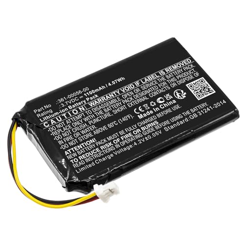 Mpf Products CS-INQ500SL 1100Mah 361-00056-00, 361-00056-50 Battery Replacement Compatible With Garmin Drive 50, 50Lm, 51, 51Lmt, Nuvi 30, 50, 50Lm, 52, 52Lm, 52Lmt, 55, 55Lm, 55Lmt Gps Navigation Units thumb #3