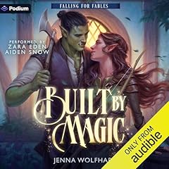 Built by Magic Audiolibro Por Jenna Wolfhart arte de portada