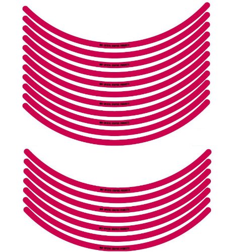 エムディーエフ リムストライプ ソリッドタイプ ピンク 10mm幅 17インチ RIM-10M-PK-17