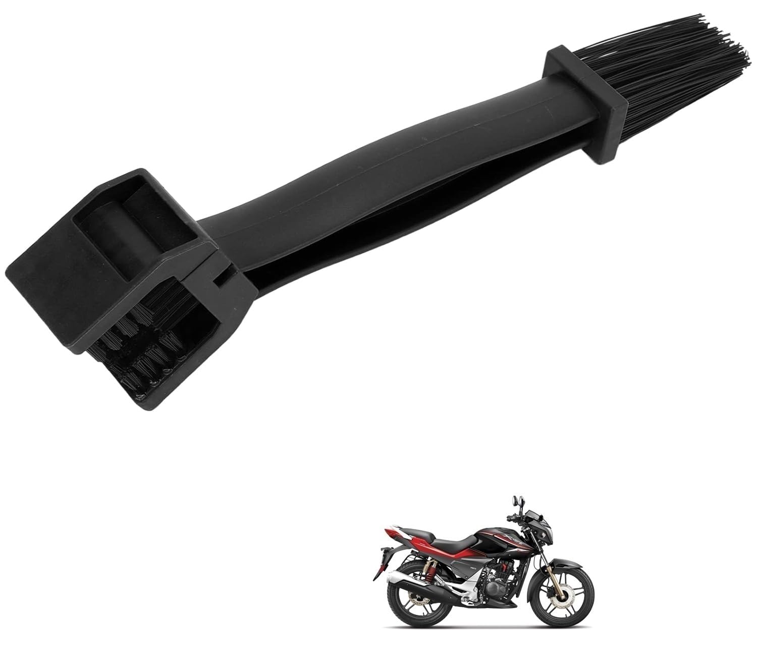 Kozdiko Bicycle and Motorcycle Chain Cleaning Brush, Gear Cleaning Brush Multifunctional 3 Sided Bristles Chain Cleaner Brush for Hero Xtreme Sports (B0CTY935TR) Amazon Price History, Amazon Price Tracker