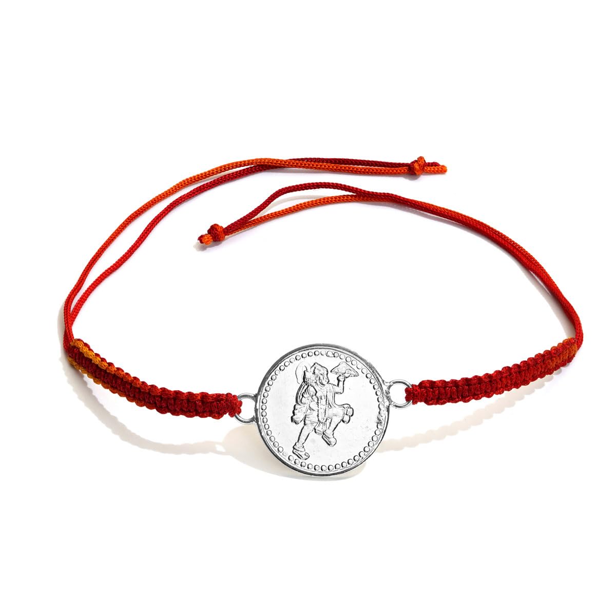 Pray Everyday Hanuman Ji Silver Plated Religious Rakhi for Your Bother (B0DBLN1PVG) Amazon Price History, Amazon Price Tracker