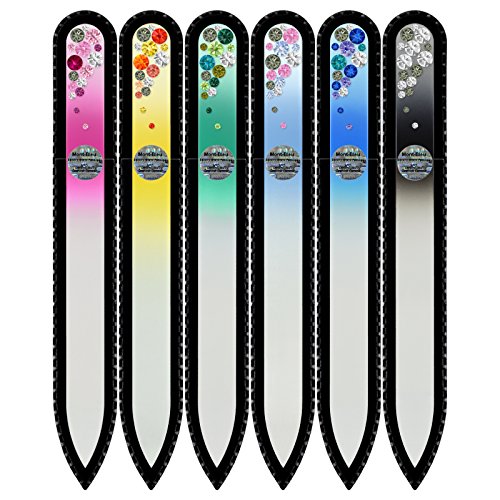 Mont Bleu Gift Set of 5 + 1 Free Glass Nail Files Hand ...