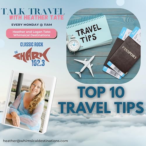 Top 10 Travel Tips Podcast Por  arte de portada