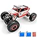 Cheerwing 1:18 Rock Crawler 2.4Ghz Remote Control Car 4WD Off Road RC Monster Truck Red