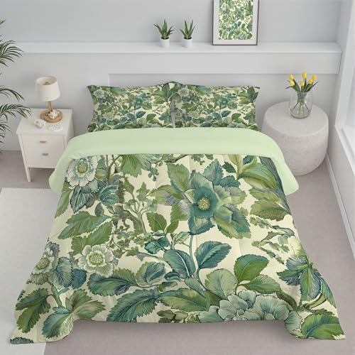 Edredon microfibre doux confortable au fini Jardin Classique raffiné - 2