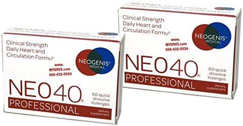 Neogenis Labs Neo40 Professional, Twin Pack, 120 Lozenges