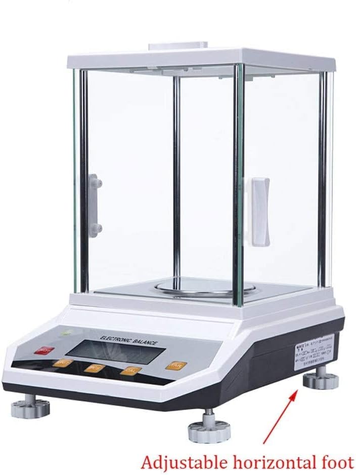 0.001G Digital Electronic Scales High Precision Portable Industrial Balance Jewelry Gold Experimental Multifunctional Scale,300G*0.001G