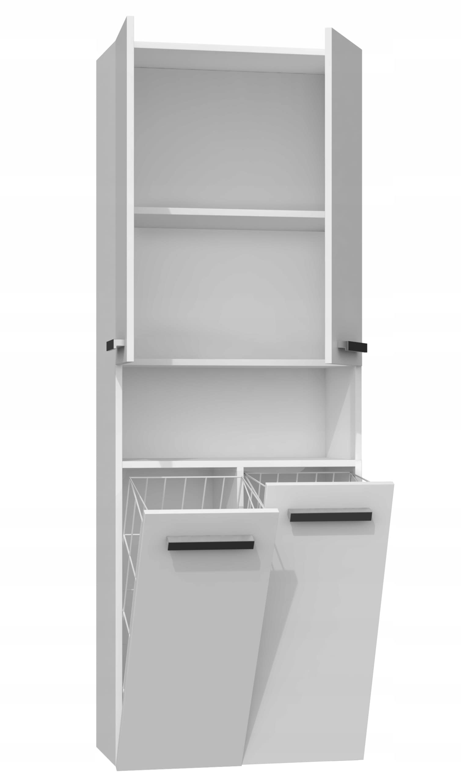 TOPESHOP NEL 2K DK BIEL MUEBLE DI BAÑO CON ALMACENAJE BLANCO