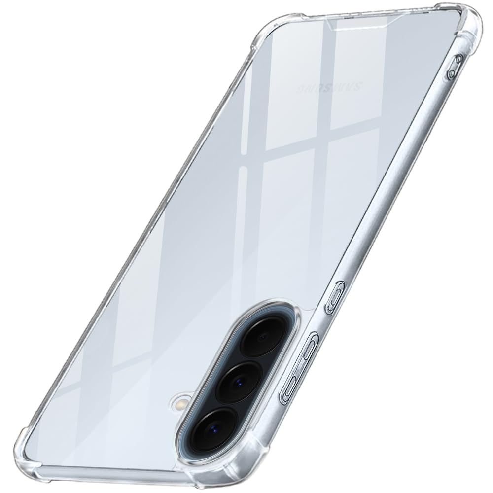 TheGiftKart Back Cover for Samsung Galaxy A57 5G Case | Hybrid Crystal Clear ShockProof Design | Camera & Screen Protection | 360 Degree Protection Galaxy A57 Back Cover (PC & TPU, Transparent Bumper)-picture-19