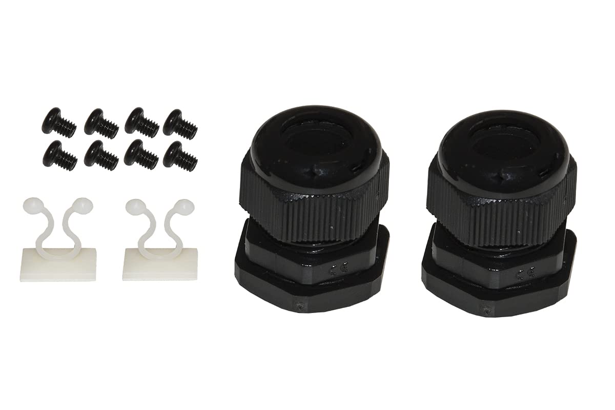 LINK LK24SC4 Panneau Fibre Optique 19" avec 24 adaptateurs SC SIMPLEX OM4, Profondeur 250 mm, Couleur Noire