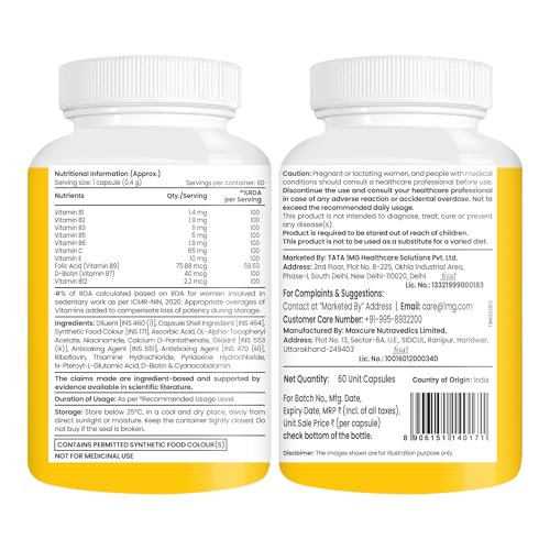 Tata 1mg Vitamin B Complex — Vitamin B-Complex Supplements - image 2