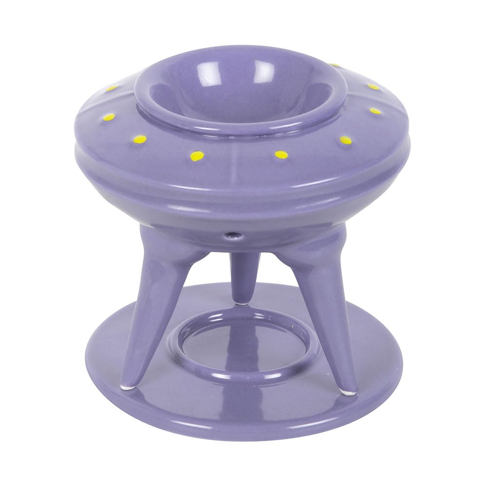 Gothic Homeware UFO Wax Burner With Alien Wax Melt