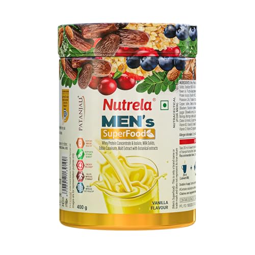 Image of Nutrela Combo Women Superfood & Men Superfood with Whey Protein Supplement Powder (Each 400gm)