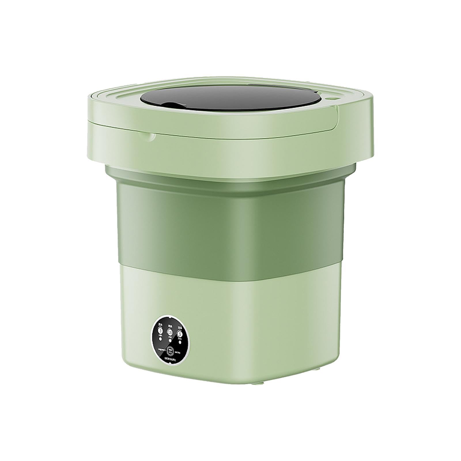 ATORSE Portable Washing Machine Small Washer for Apartment Baby Clothes Small Items 9L Blue Light-image-21