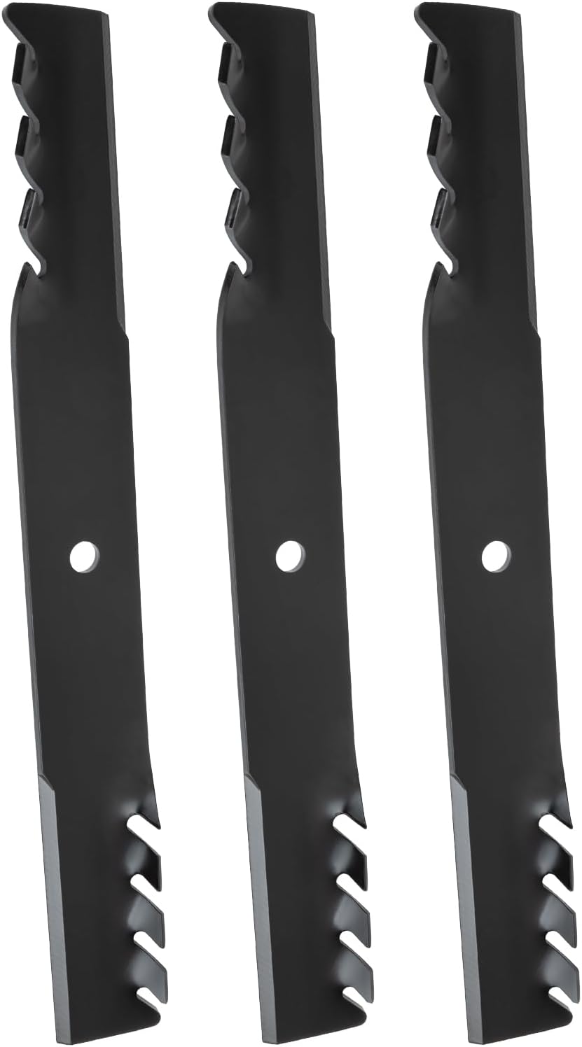 Mower Blades Fit for Scag Ferris 48111 482879 481712 481708 1520842, S cag 61 Inch Mower Blades Compatible with Husqvarna 539101733 539102093 Snapper Bobcat 112111-03 GDU10232 61'' Deck, 3 Pack