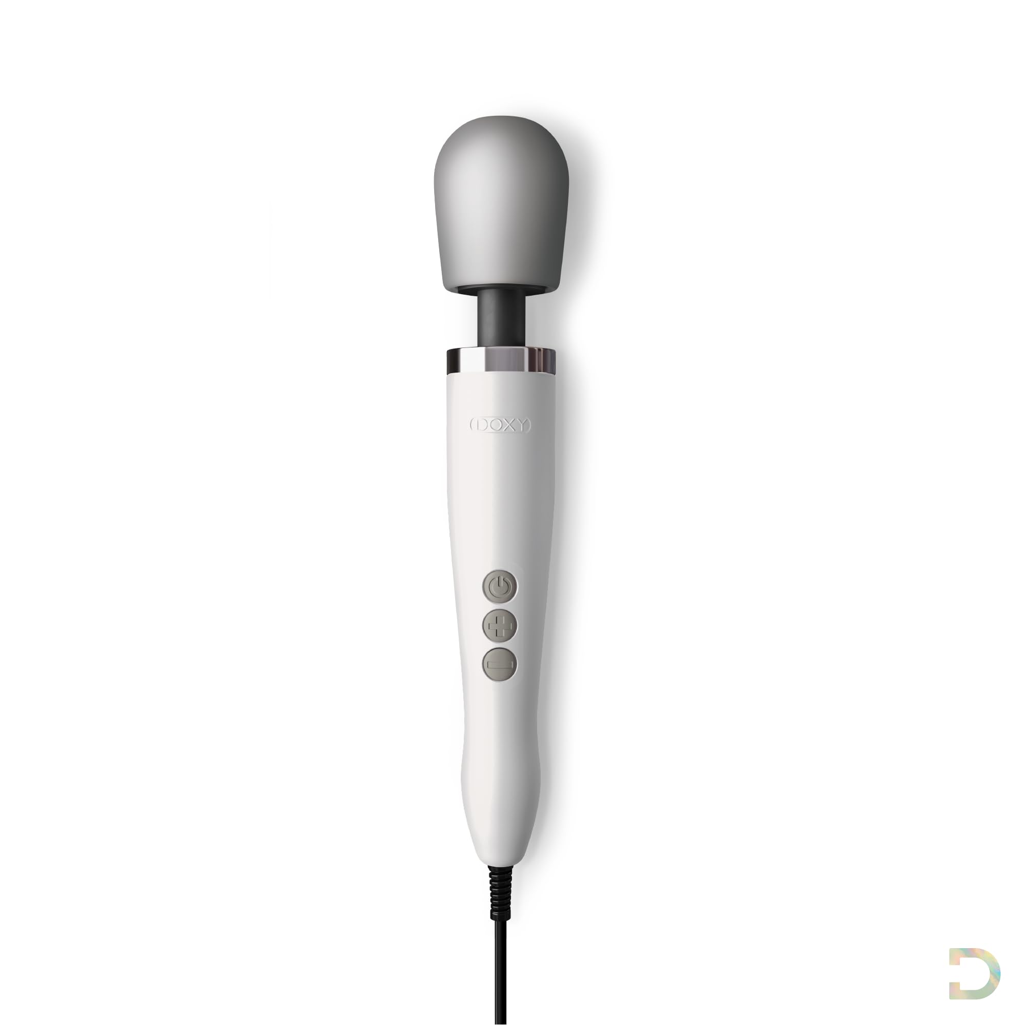 Doxy Premium Vibrator Magic Wand Massage for Women; La bacchetta magica femminile vibratore - White