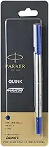 Quink Rollerball Pen Refill | Fine Tip with Navigator Technology | Blue Ink | Quick-Drying | Smooth, Consistent Writing – Compatible with Parker Roller Ball Pens