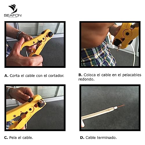 Pinzas para cable coaxial 27 Imagen adicional