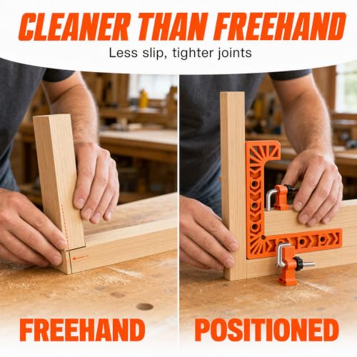 Image of 8 /12 Pack Corner Clamp Set for Woodworking，8 Pack (4 inch & 3 inch)