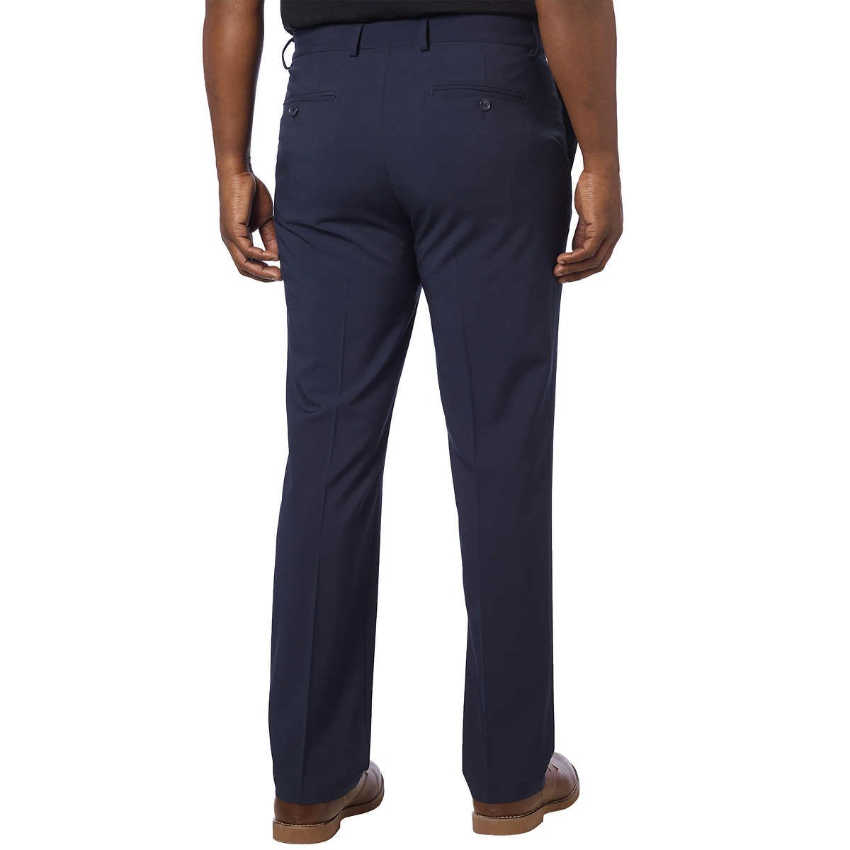Greg Norman Mens Ultimate Travel Pants (38x32, Steel)
