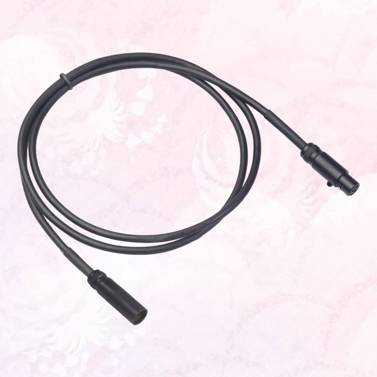 ibasenice 3piezas Cable De Extensión De Mini Xlr Macho Hembra Para Micrófono Compatible Cámaras De Vídeo y Dslr Diseño Flexible y Resistente Alta Fidelidad y Durabilidad