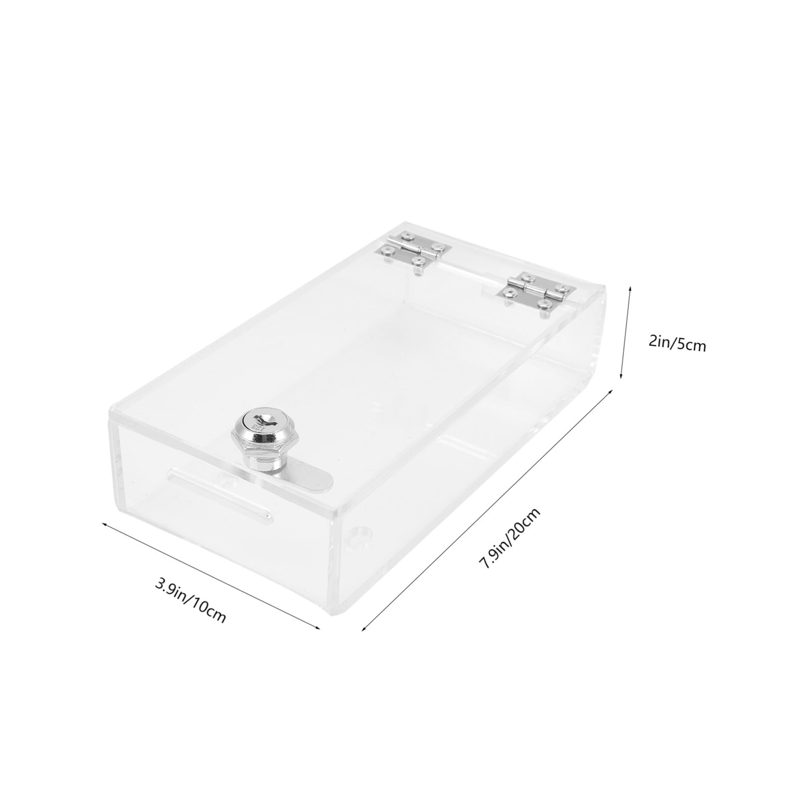 Boîte de Verrouillage Pratique pour Téléphone Portable en Acrylique Transparent, Légère et Facile à Transporter, pour Bureau ou École Style Aléatoire