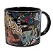The Unemployed Philosophers Guild Dragon Mug - Features 19 Different Dragons From Around the World, Comes in Fun Box, 14 oz