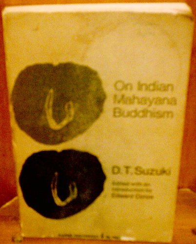 On Indian Mahayana Buddhism (Harper torchbooks,... B0006BVUNE Book Cover