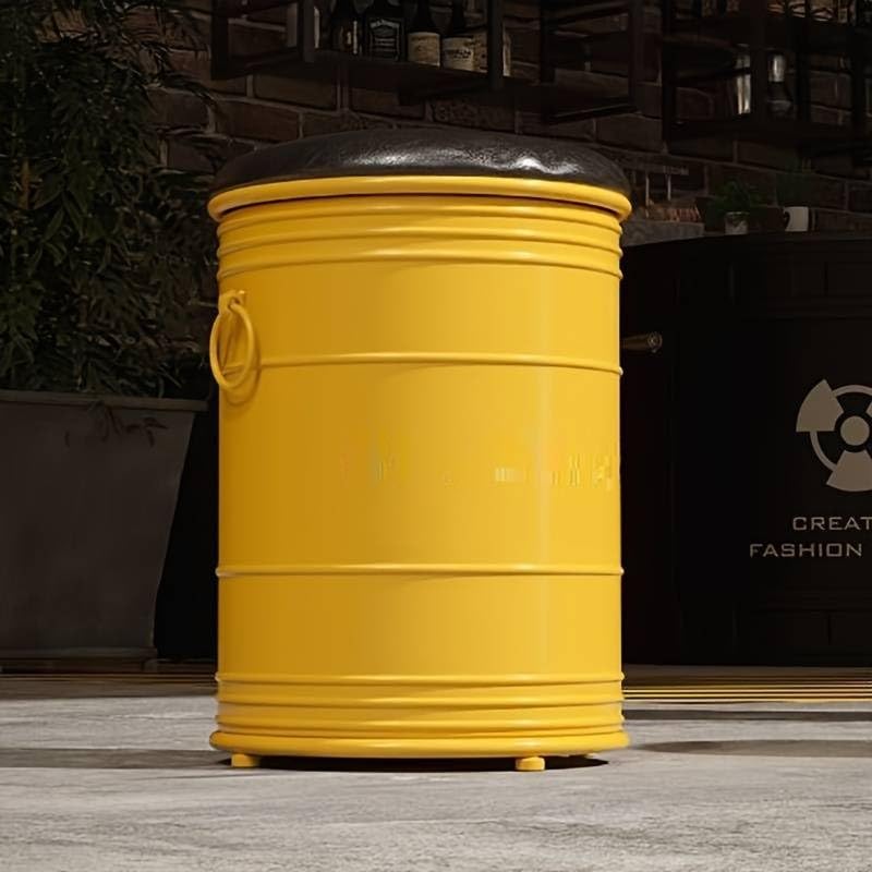 Amazon.co.jp: デザインスツール ドラム缶デザイン バルコニー