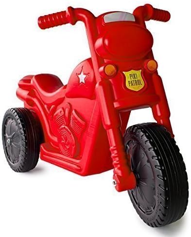 The Piki Piki Bike | Durable & Easy To Ride Toddler Bike, Made In The USA (Red)