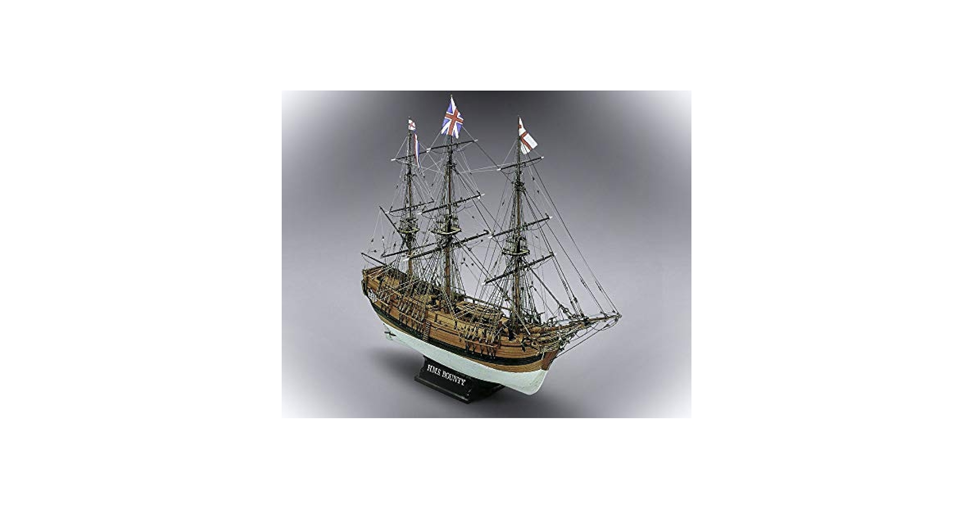 Amazon | 輸入木製帆船模型キット マモリ社 MV39 HMS バウンティ