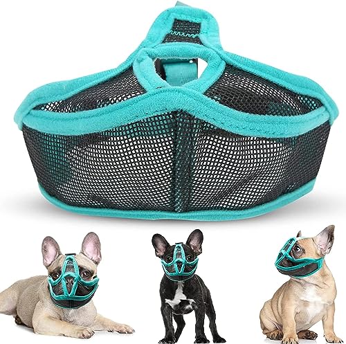 Huybaa Hundemaulkorb 2er Set Größe L - Weich & Atmungsaktiv | Für Mittlere & Große Hunde 16-23cm