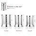 LIANYU 8QT Stock Pot, Stainless Steel Soup Pasta Pot with See-Through Lid, Heavy Duty Stockpot for Strew Simmer Boiling, Heat-proof Handle, Dishwasher Safe