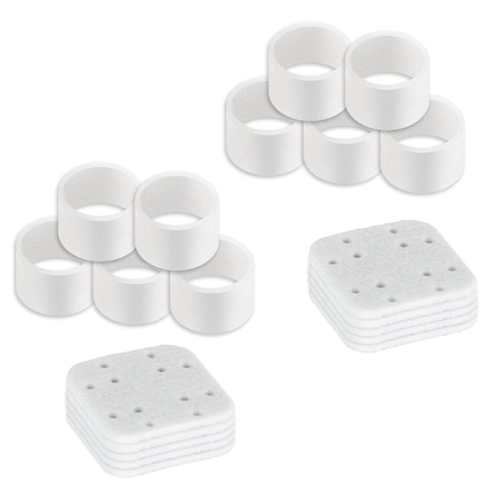 XAGMODSHN 20Pcs/set Humidifier Mineral Absorption Pad Replacement Filter For LV600S LV600HH Humidifier Replacement Part Mineral Absorption Pads