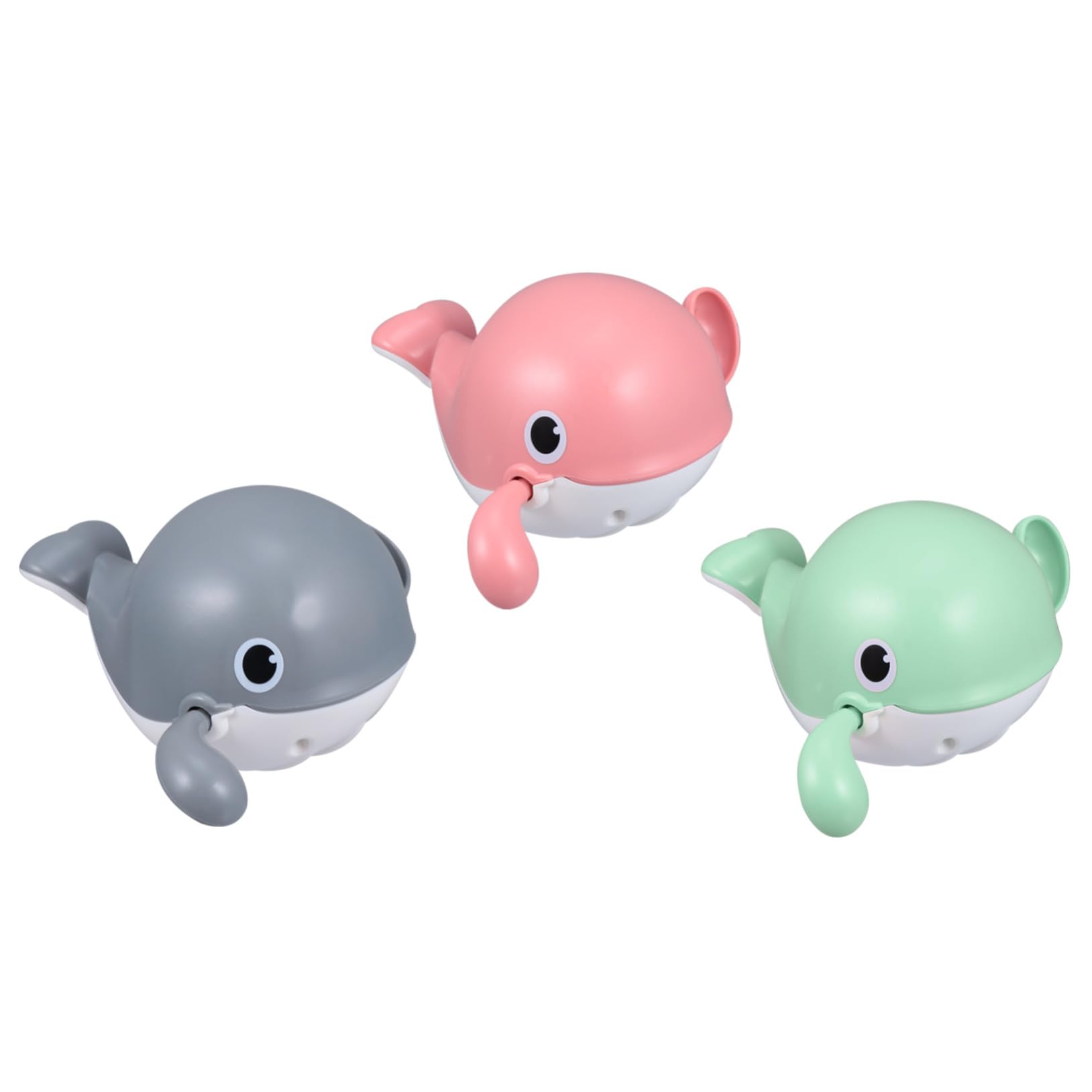 BESTonZON 3 Piezas Juguetes Baño Niña Diseño Ballena Spray Agua para Piscina y Bañera Pequeños Veraniego