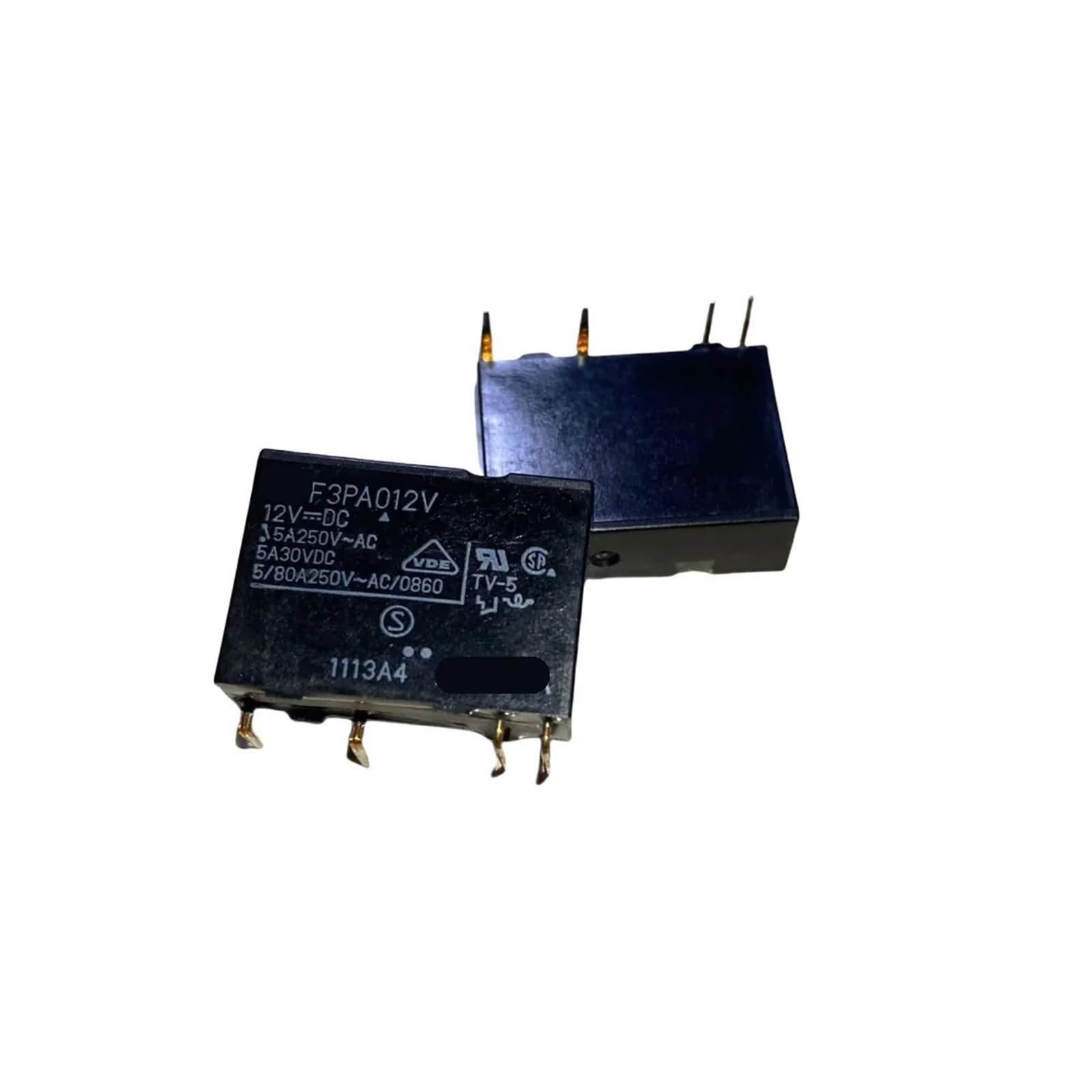 AARTERZZA 2PCS F3PA012V Relay FTR-F3PA012V 12V 5A 4PIN 12VDC