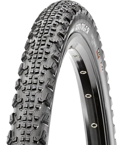 Maxxis Pneu Ravager-700x45c-Tr. Souple-Silkshield/Tubeless Ready Neumático MTB, Negro, 700x45c