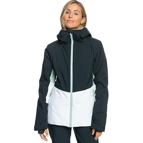 Roxy Women's Peakside Insulated Snow Jacket with DryFlight Technology