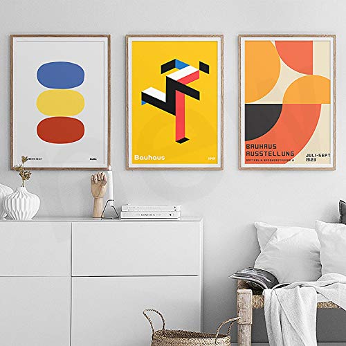 Art abstrait géométrique pour mur de salon moderne et minimaliste